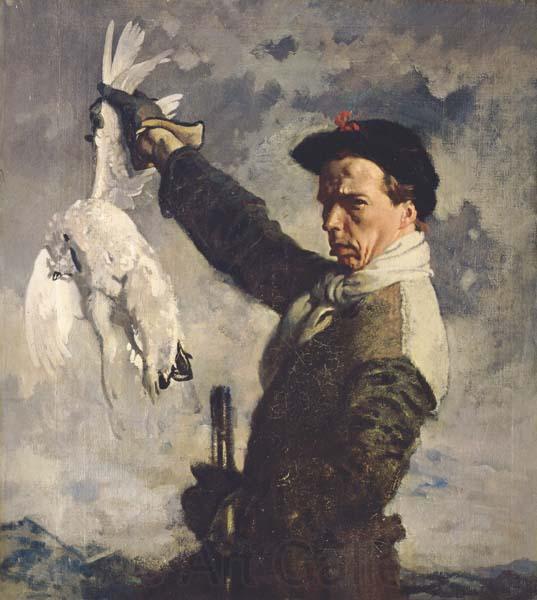 Sir William Orpen The Dead Ptarmigan France oil painting art